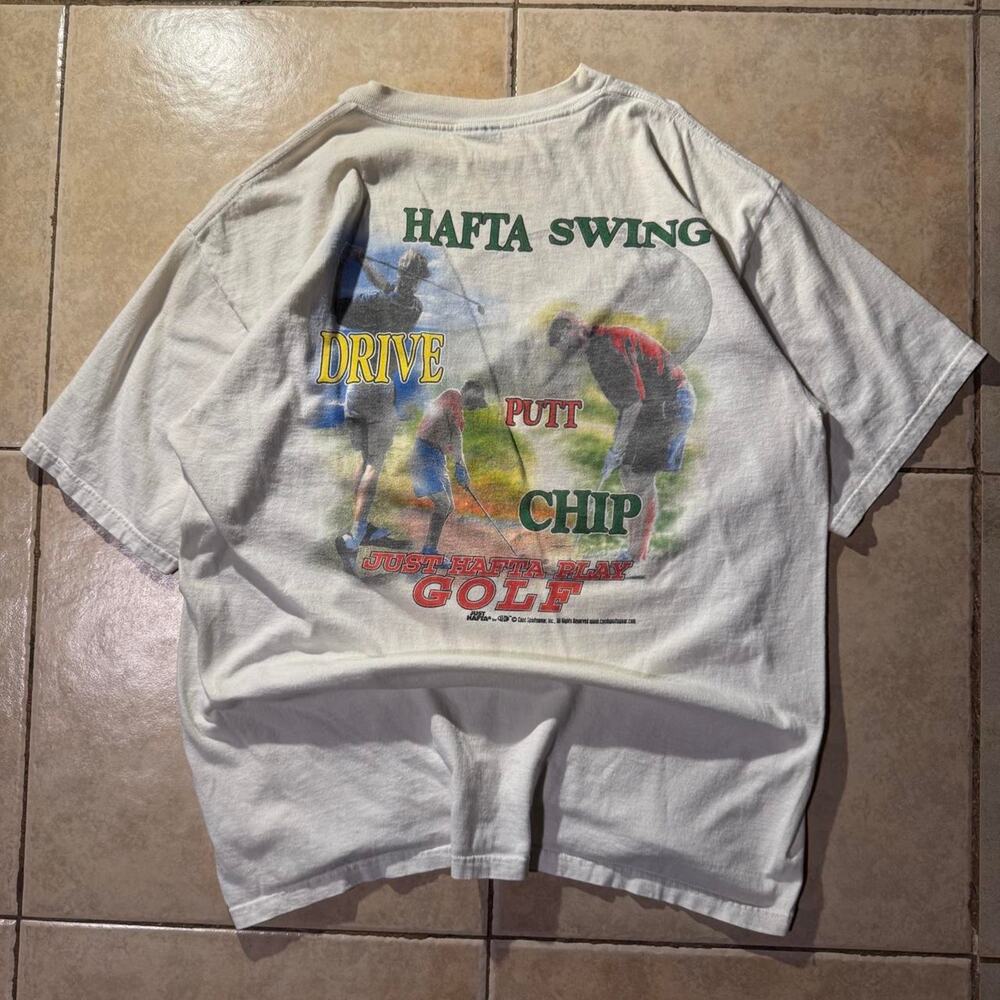 Vintage 90s golf Hafta Tee Size XL in Mens
